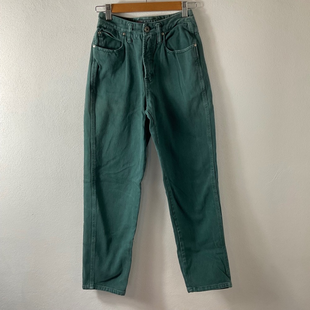 Vintage Unionbay Green Jeans 80's Sz 5/6